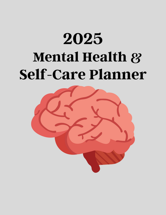 Mental Health & Self-Care Planner 2025: Prioritize You Every Day | $2.25 Only (75% OFF!) 🎉 Offer Ends Soon – Instant Access