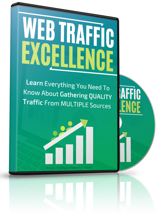 Web Traffic Excellence: The Ultimate Blueprint to Drive Consistent, High-Quality Traffic | $3.50 (75% OFF!) 🎁 Limited Time Bonus Included